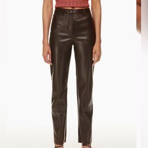 Melina aritizia vegan leather pants